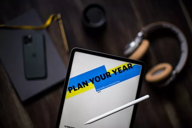 Add planning to your new year resolutions list