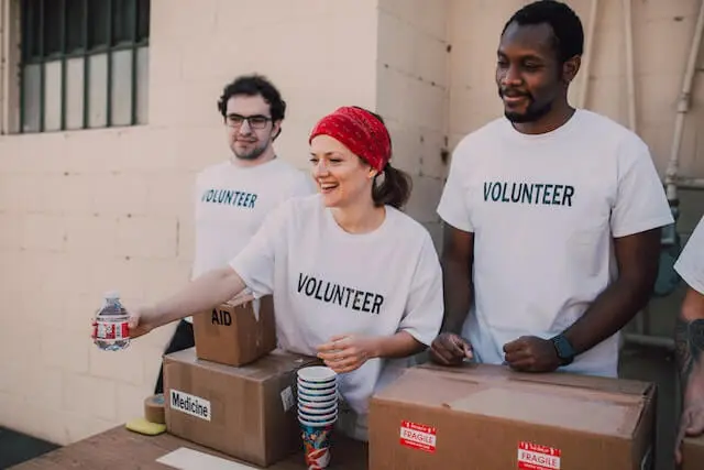 Volunteering helps others succeed